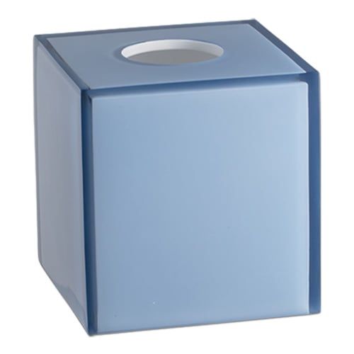 Glacier Boutique Tissue Box Cover, Blue